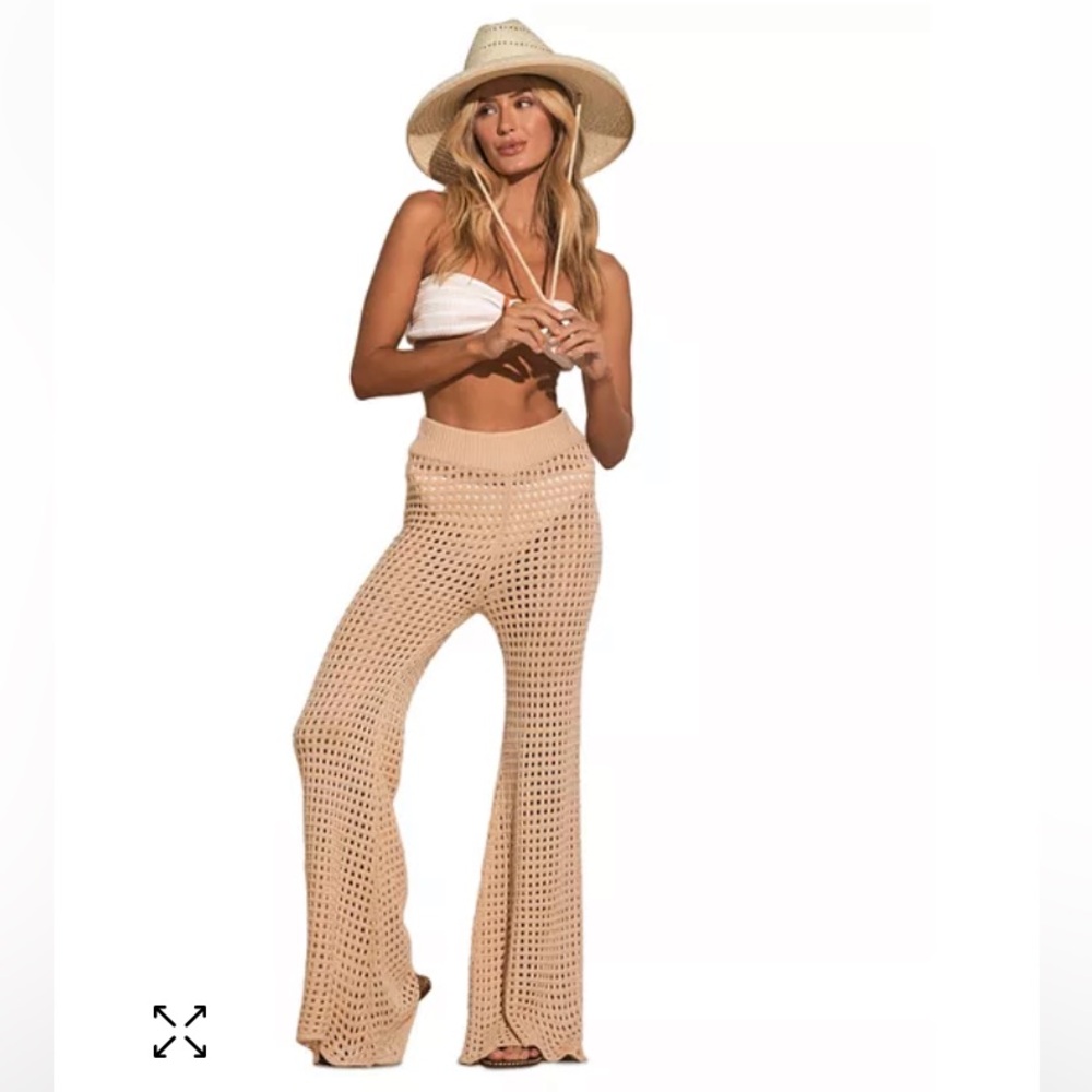 Elan crochet pants size small